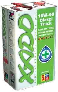 xado 10w-40 Diesel Truck semi synthetic engine 5 litre can